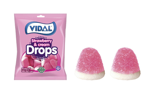 Vidal - "Strawberry & Cream Drops"
