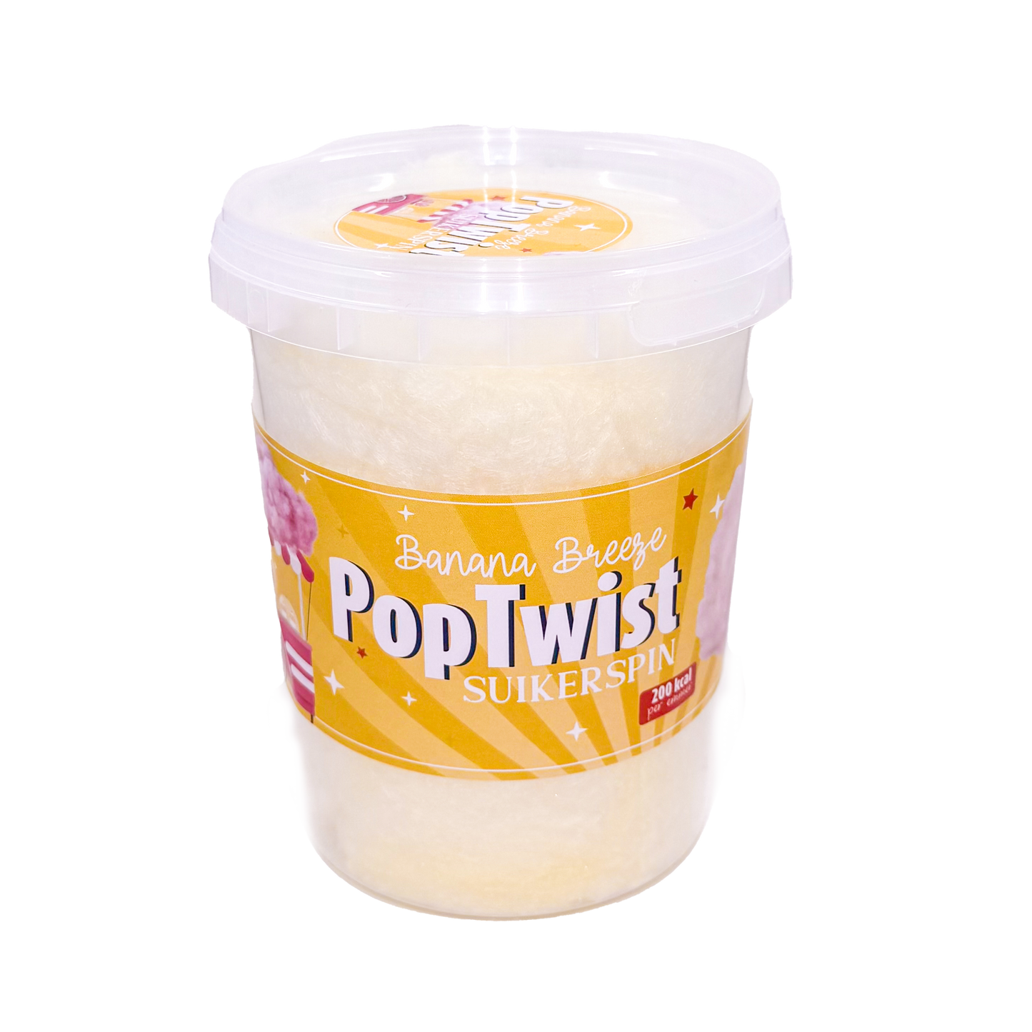 Poptwist - Suikerspin "Banana Breeze"