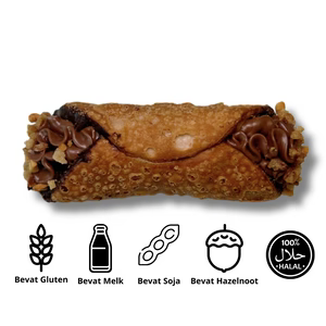 Cannoli box - 5 stuks - Hazelnoot chocolade