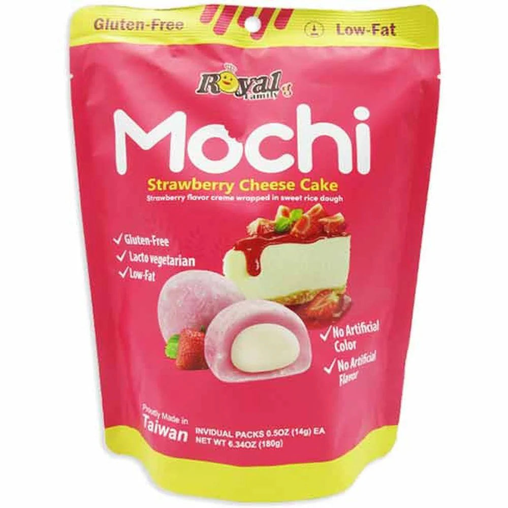 Royal Mochi – Strawberry Cheesecake