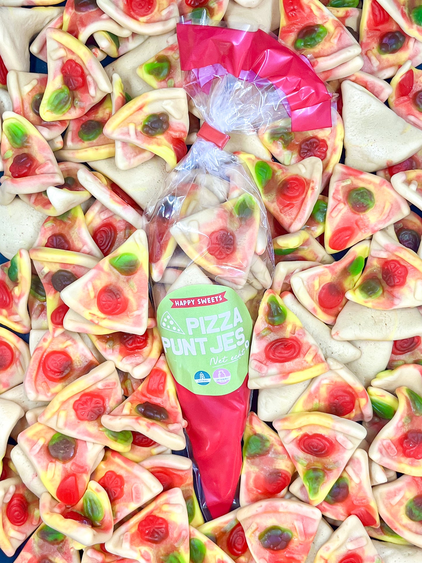 Sweet Pizza Box - GUMMY - 12 puntzakken voor €30,-