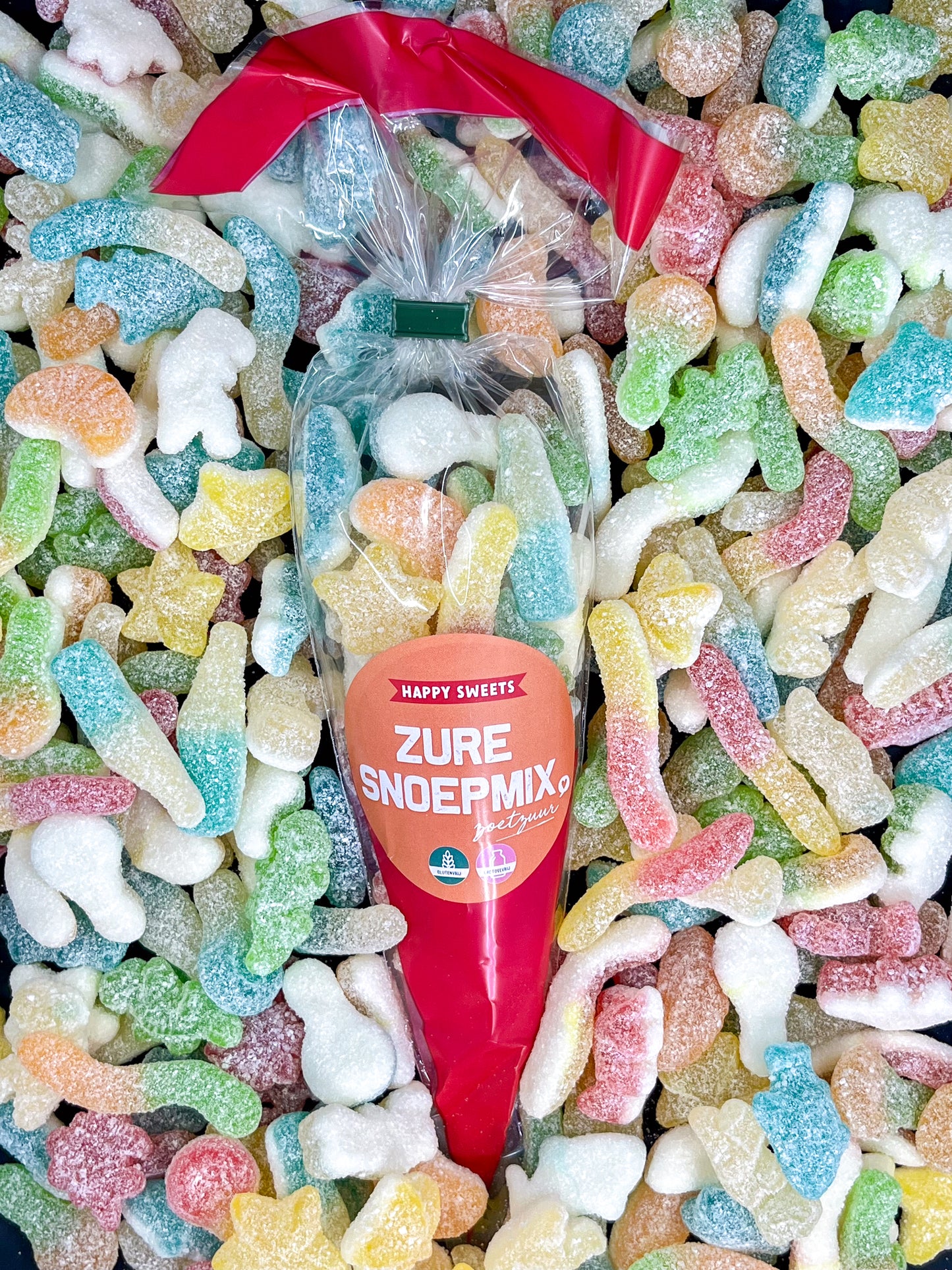 Sweet Pizza Box - GUMMY - 12 puntzakken voor €30,-