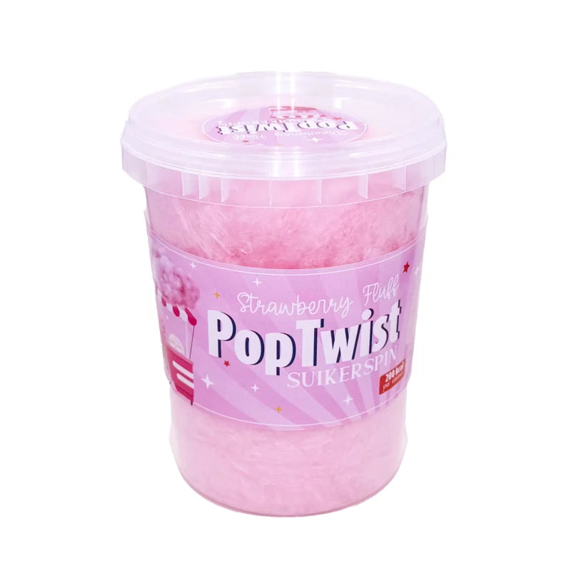 Poptwist - Suikerspin "Strawberry Fluff"