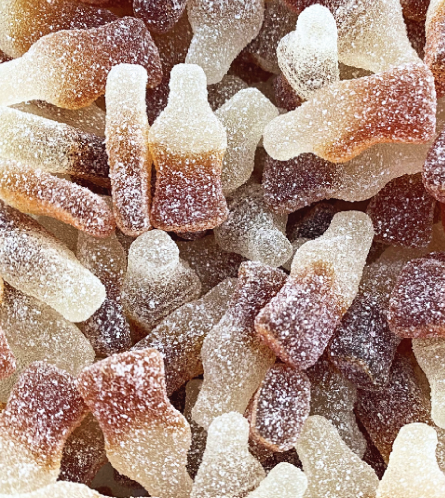 Cola flesjes snoep | Candy Cup Fizzy Cola Bottles 300 gram