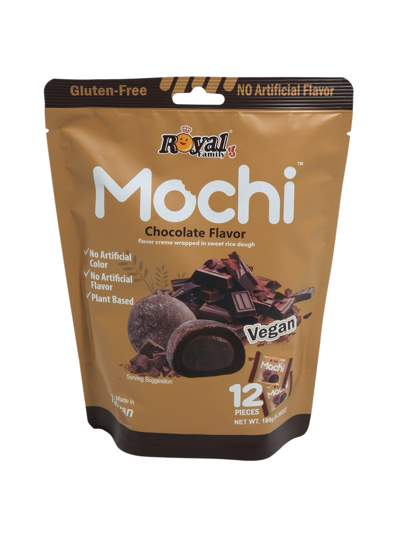 Royal Mochi – Chocolate Flavor - 120 gram (8 stuks)