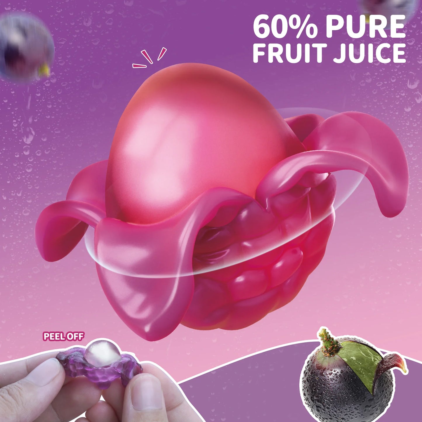 🍇 Amos Gummy Peelerz – Grape