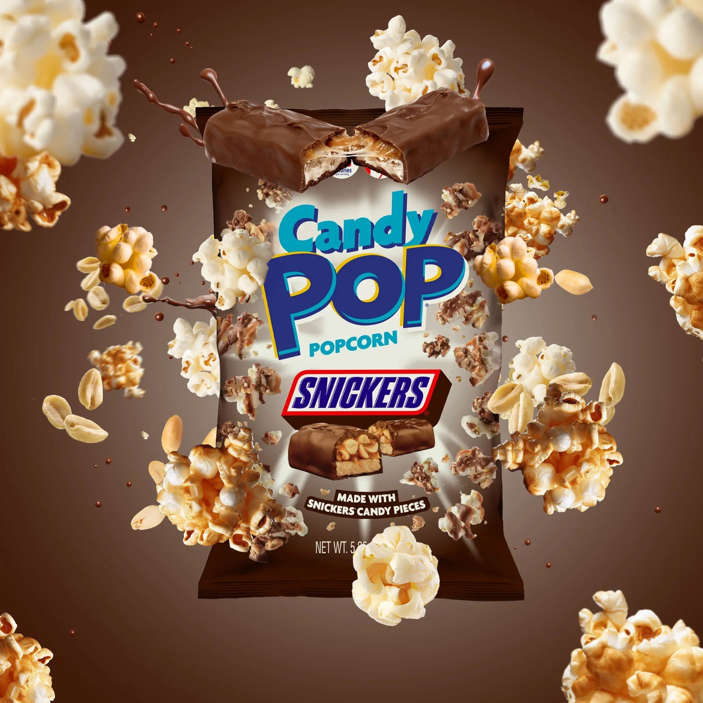 Candy Pop Popcorn | Snickers | 150 gram