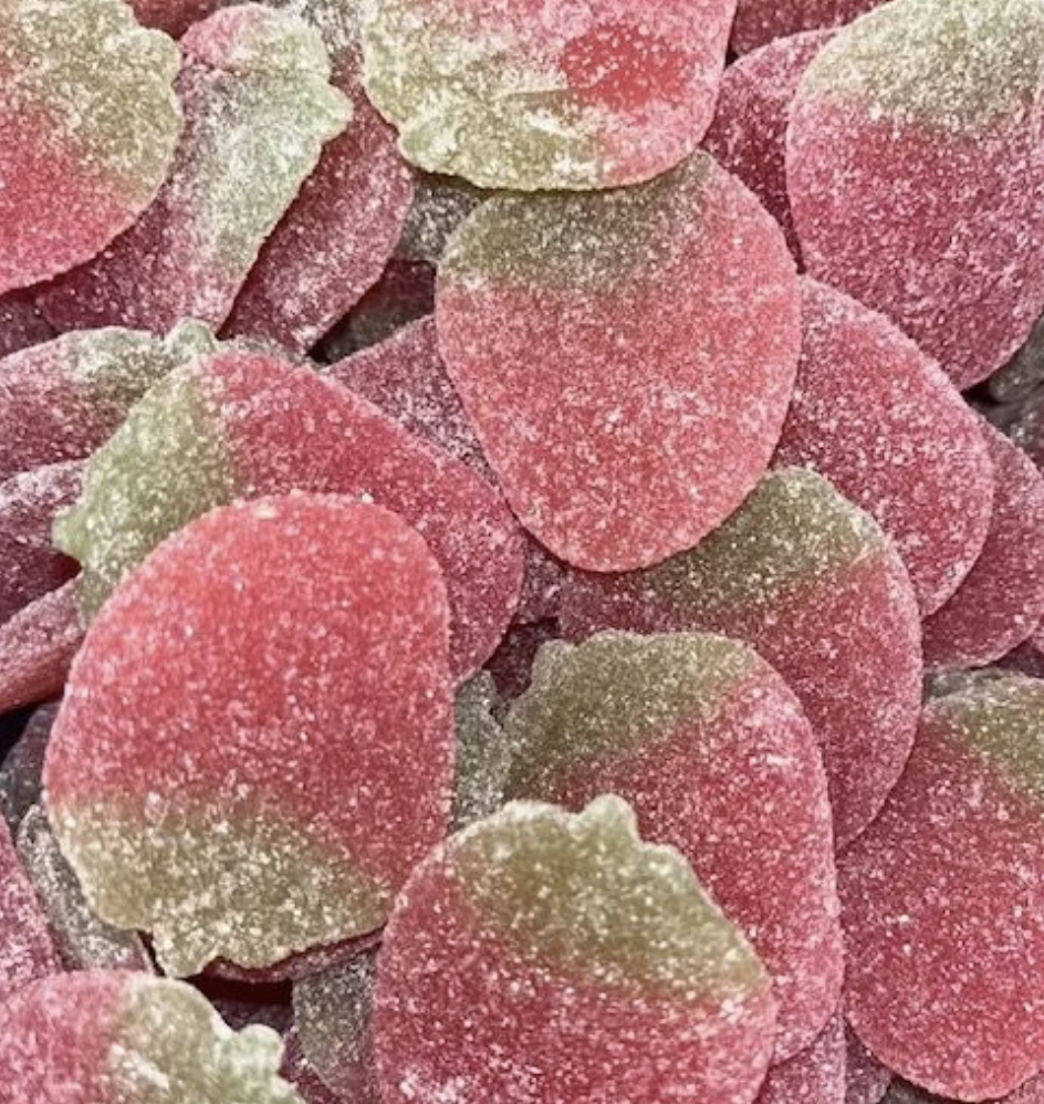 Aardbei snoepjes | Candy Cup Fizzy Strawberry 300 gram