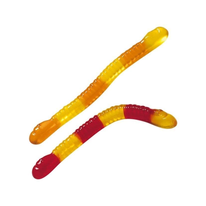 Halal snoep - "Two Headed Worms" (Vidal)