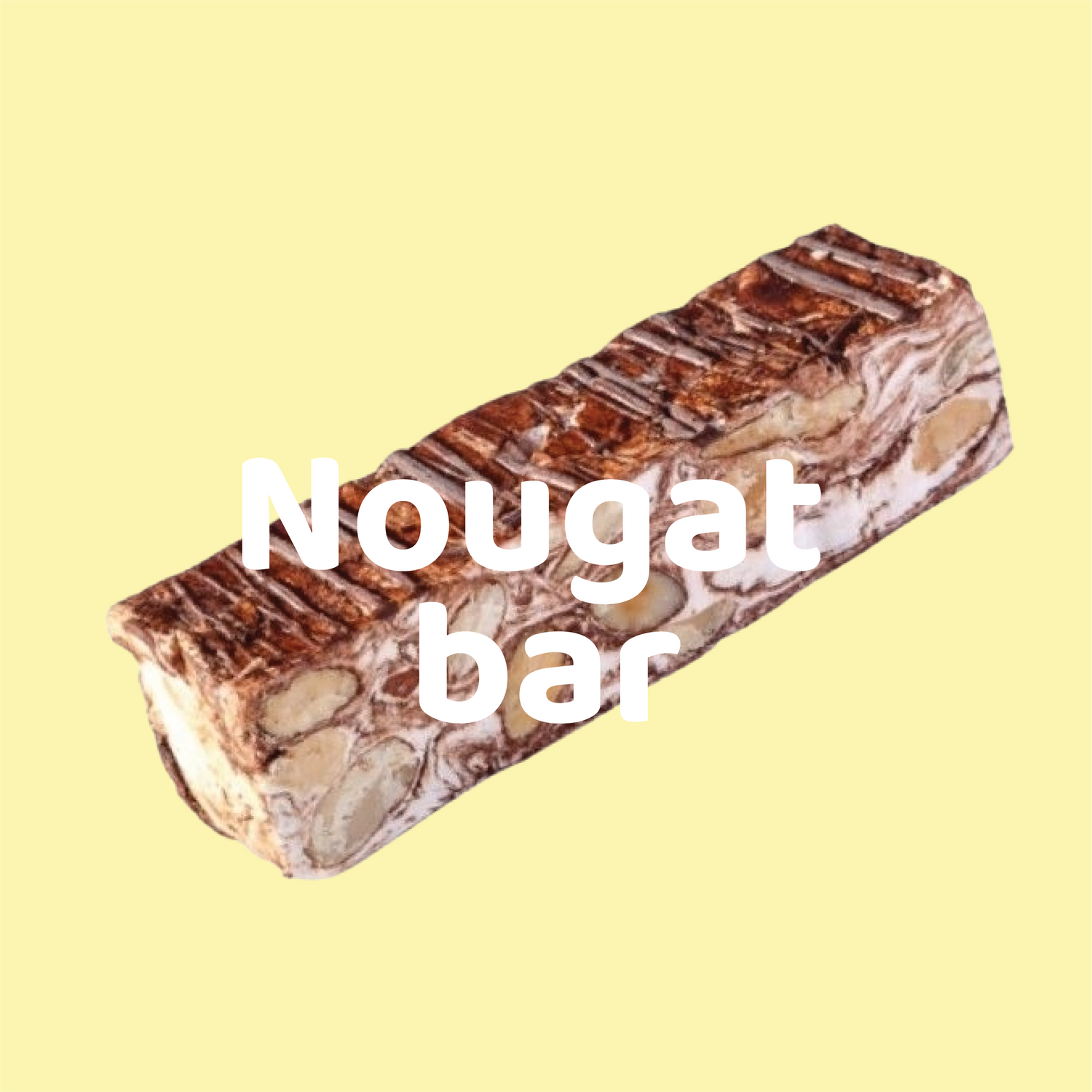 Nougat bar