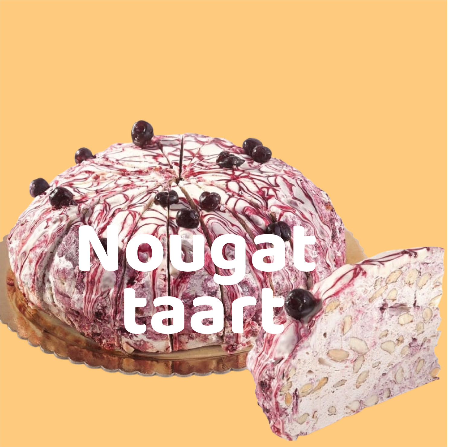 Nougat taart