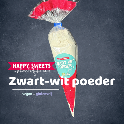 Black and white powder