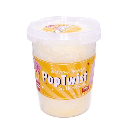 Poptwist - Suikerspin "Banana Breeze"