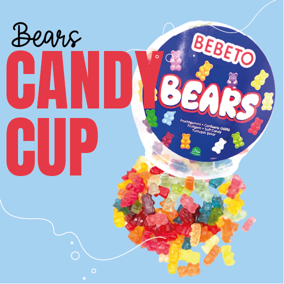 Gummibeertjes kopen | Candy Cup Bears 300 gram