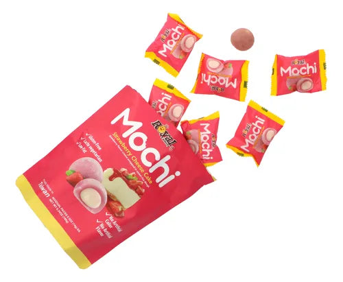 Royal Mochi – Strawberry Cheesecake - 120 gram (8 stuks)
