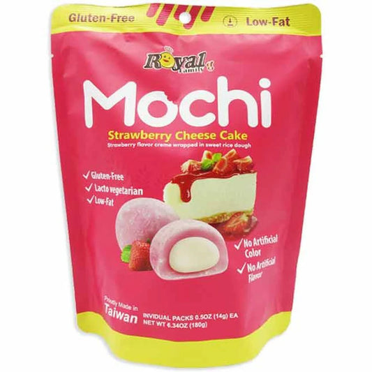 Royal Mochi – Strawberry Cheesecake