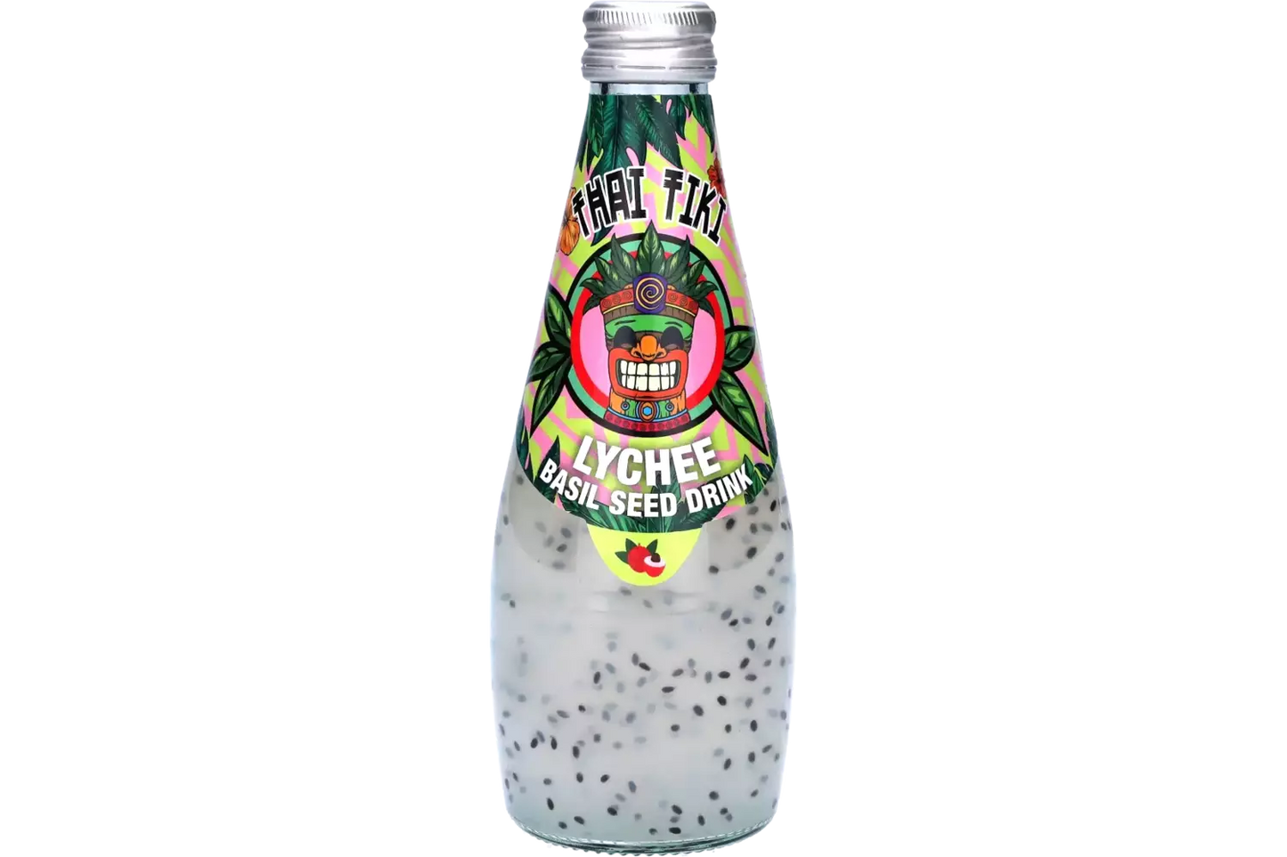 🍈 Thai Tiki Basil Seed Drink – Lychee