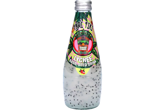 🍈 Thai Tiki Basil Seed Drink – Lychee