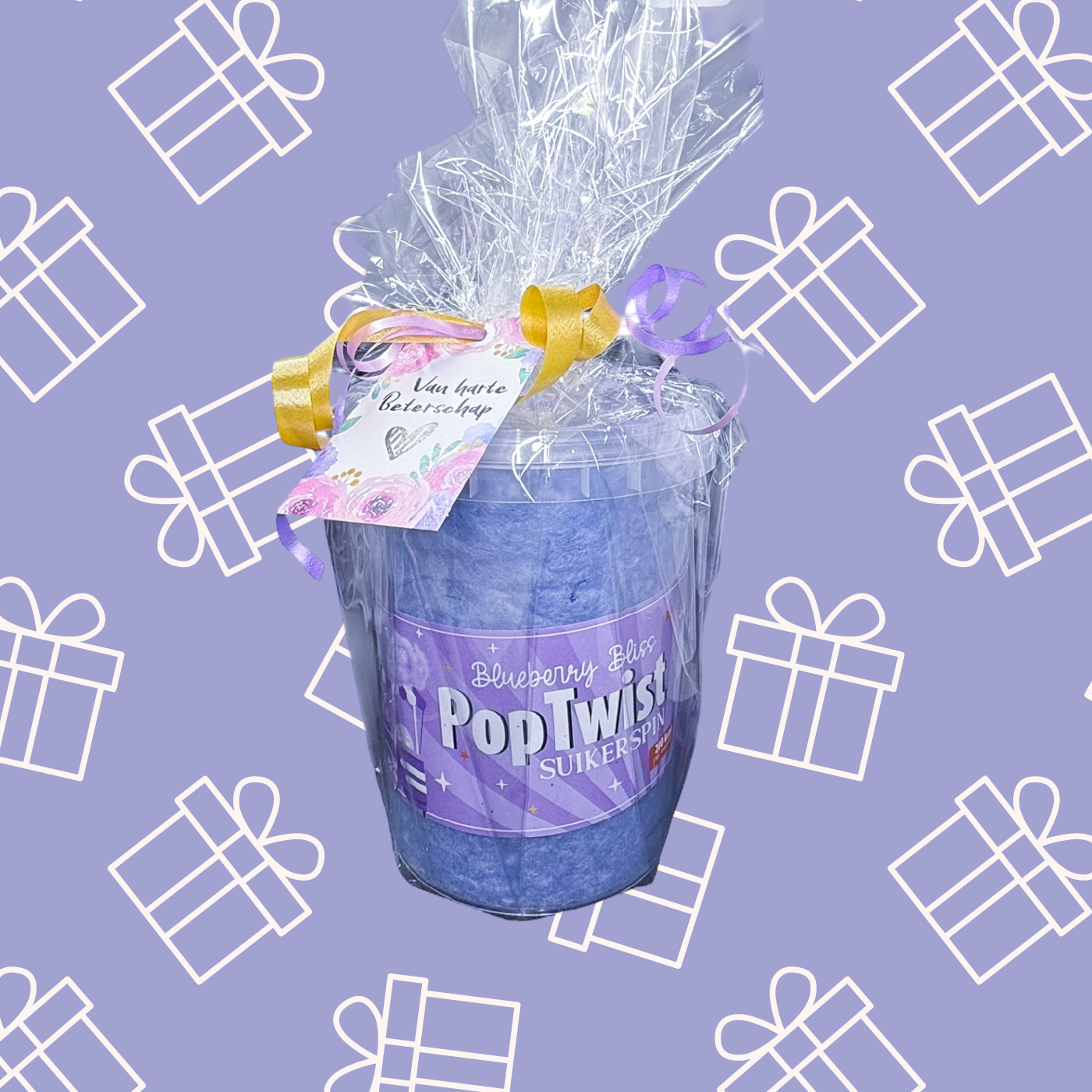 Suikerspin-cadeau - Poptwist