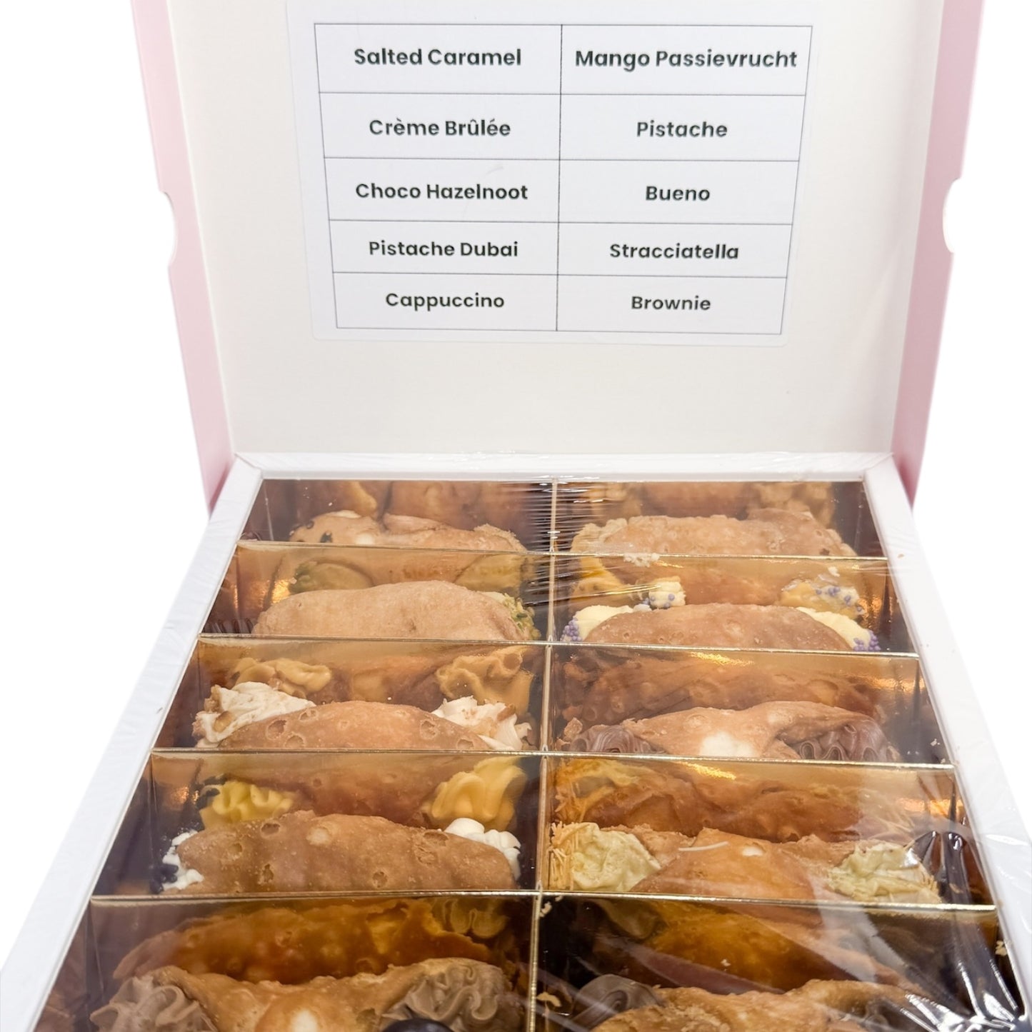 Cannoli Cadeaubox - 10 stuks - Assorti smaken