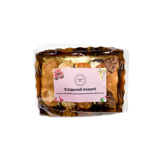 Cannoli box - 5 stuks - Assorti