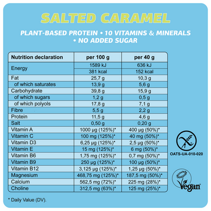 💙 FIZI Mood Booster – Vegan & Glutenvrij - Salted Caramel