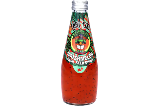 🍉 Thai Tiki Basil Seed Drink – Watermelon