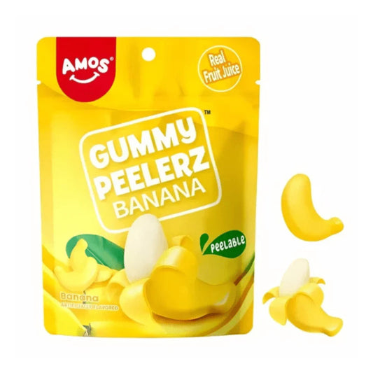 🍌 Amos Gummy Peelerz – Banana