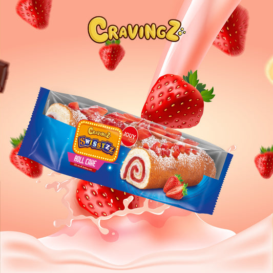 Jouy & Co Cake Roll Strawberry