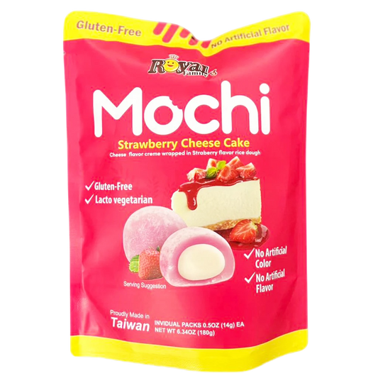Royal Mochi – Strawberry Cheesecake - 180 gram (12 stuks)