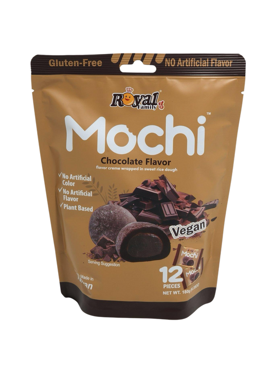 Royal Mochi – Chocolate Flavor - 180 gram (12 stuks)