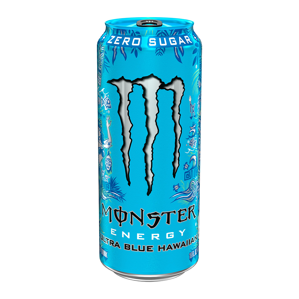 Monster - Ultra Blue Hawaiian"