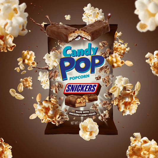 Candy Pop Popcorn | Snickers | 150 gram