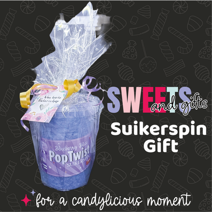 Suikerspin cadeau - Poptwist