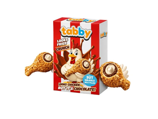 Tabby Fried Chicken Chocolate – TikTok Viral Chocolade Snack